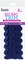Essentials By Leisure Arts Ric Rac 1/2" 4 yards Royal - rick rack trim for sewing - wavy ric rac trim for sewing and crafts - ric rac ribbon - rick rack trim royal
